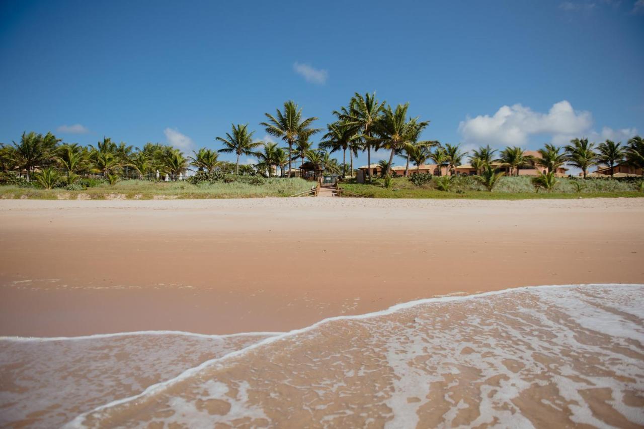 Flat Guarajuba Beira Da Praia Pe Na Areia Exterior foto