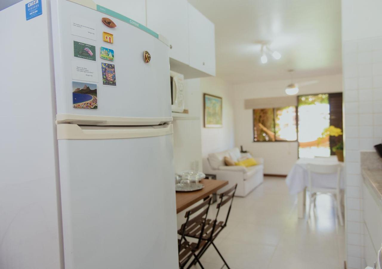 Flat Guarajuba Beira Da Praia Pe Na Areia Exterior foto