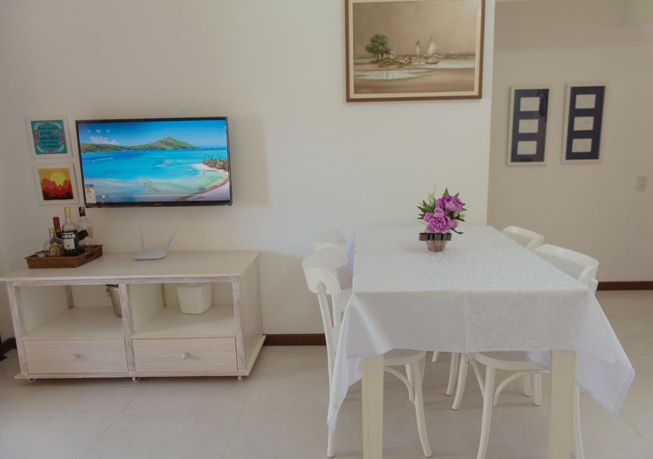 Flat Guarajuba Beira Da Praia Pe Na Areia Exterior foto