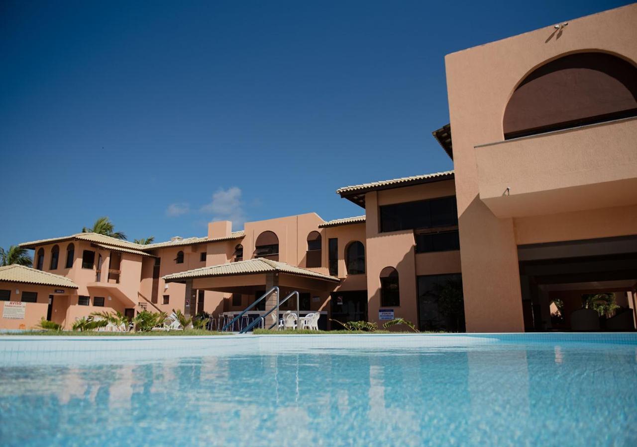Flat Guarajuba Beira Da Praia Pe Na Areia Exterior foto